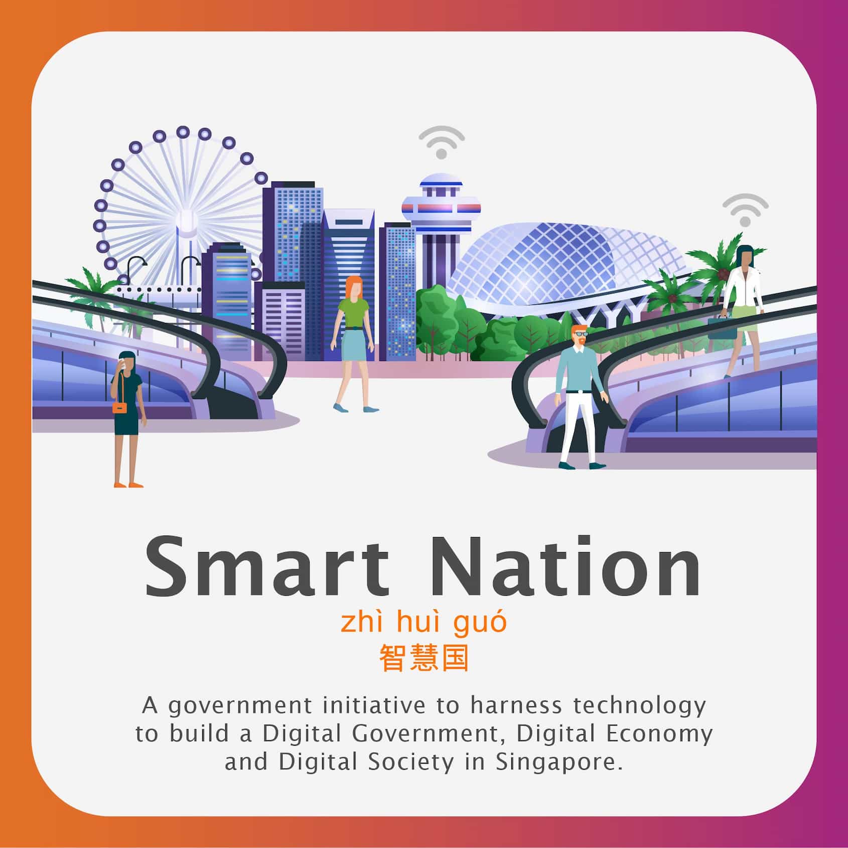 Smart Nation term in mandarin/chinese and the definition