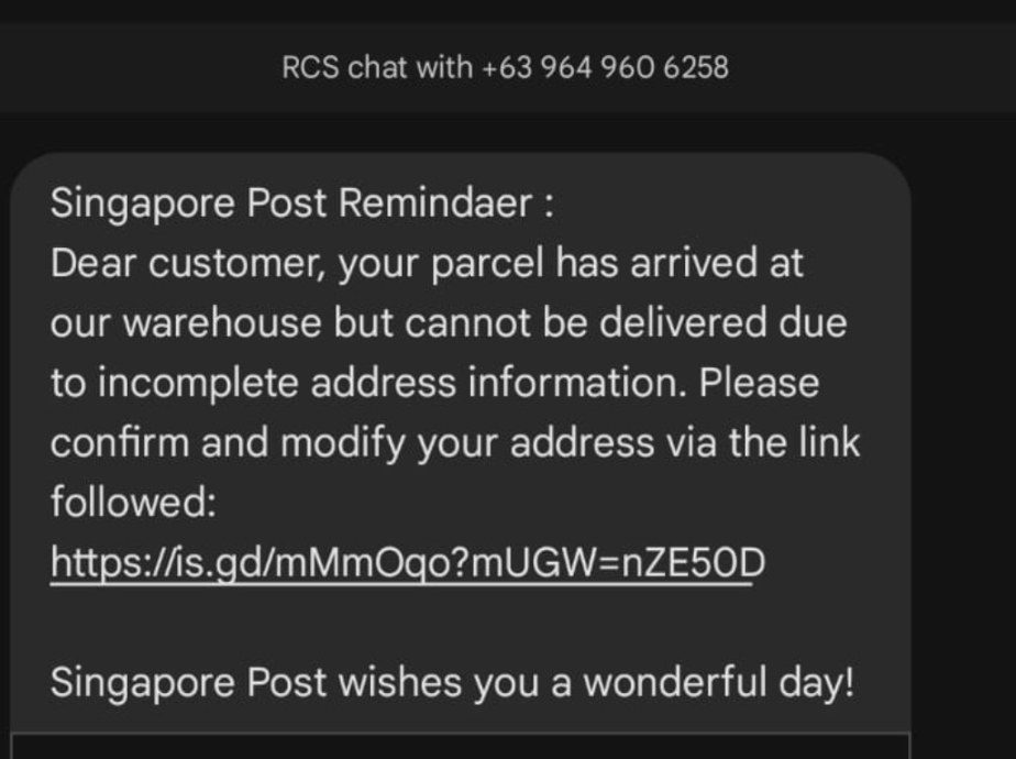 Phishing scams